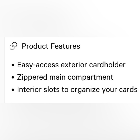 BNWT Lululemon Clippable Card Pouch Manifesto Print in White/Lulu Red - Picture 10 of 11
